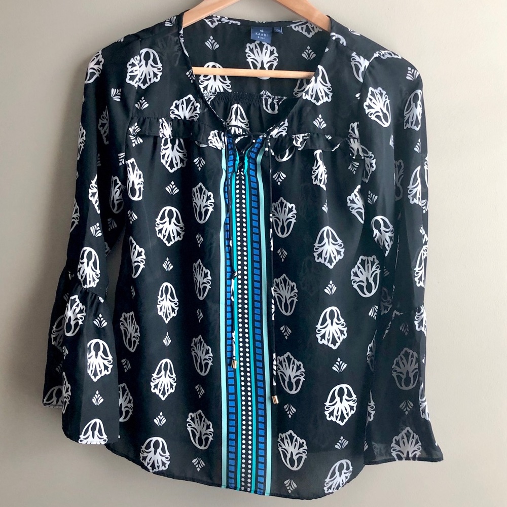 Kaari Blue Blouse
